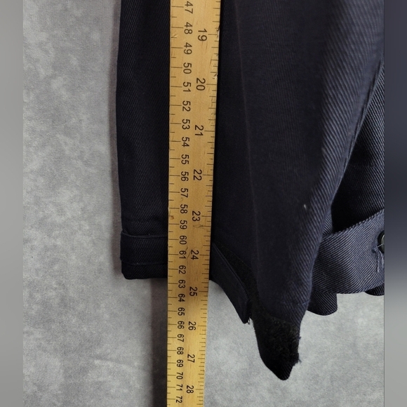 Season Men Fall Twill‎ Men Navy Blue Canadian Jacket Size XL - Picture 9 of 13